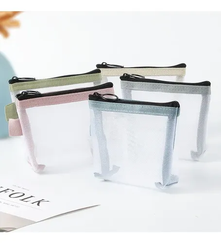 5 Bolsas Pequeñas De Maquillaje, Mini Bolsas De Www