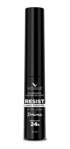 Delineador De Ojos Liquido Vogue Resist 24h Larga Duración