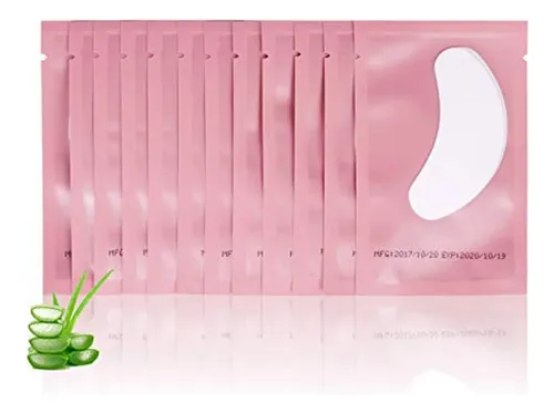Set De 100 Pares De Almohadillas De Gel Para Extensiones De