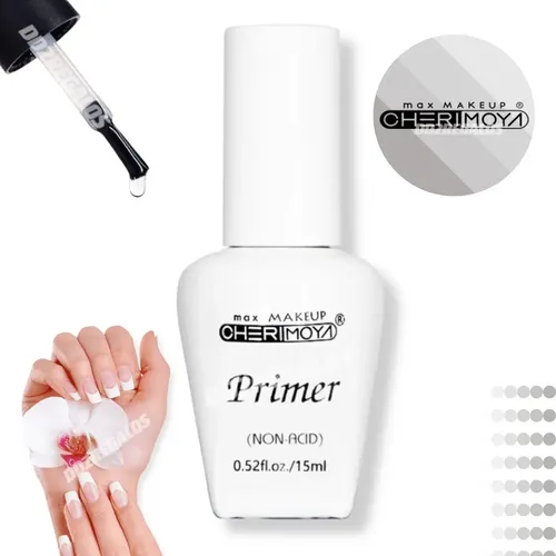 Primer Sin Acido Cherimoya Esmalte Semipermanente Uñas 15ml