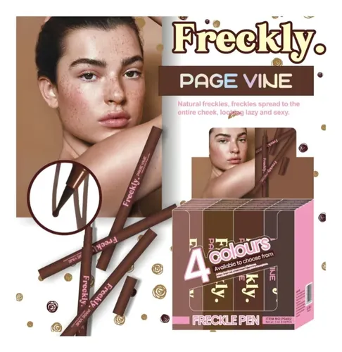 Lápiz Pecas Falsas Estilo Natural Freckles Waterproof Stamp