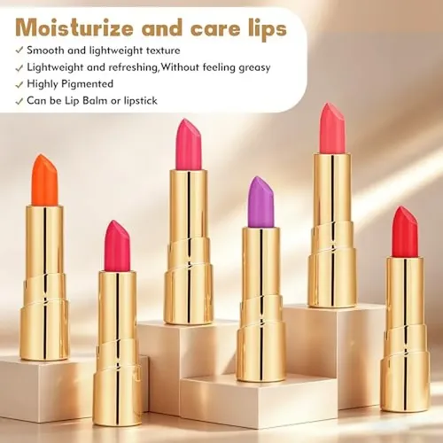 Lápiz Labial Que Cambia De Color Para Mujer, Transferproof P