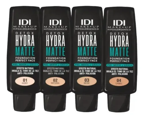 Idi Profesional Base Líquida De Maquillaje Ultra Matte Hd