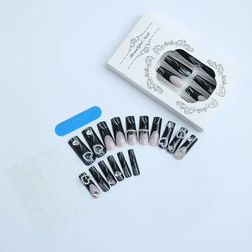 Dos Cajas De Uñas Postizas Premium Tridimensionales Star
