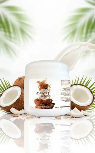 Baño De Crema Nutritivo Coco 1/2 Kilo Mujeres Mágicas