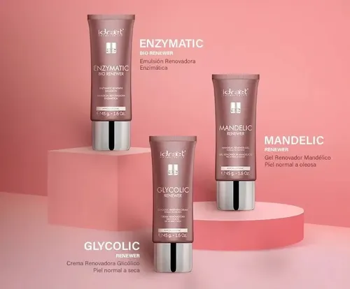 Crema Renovacion Celular Glicolico Idraet Renewer Antiage 45