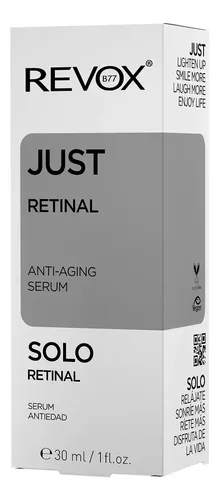 Sérum Revox Retinal Revox B77 Just Noche Para Todo Tipo De Piel De 30ml 25+ Años