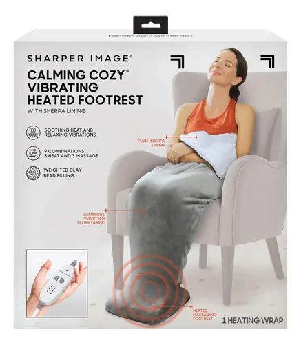 Calming Cozy By Sharper Image Envoltura Personal Sherpa