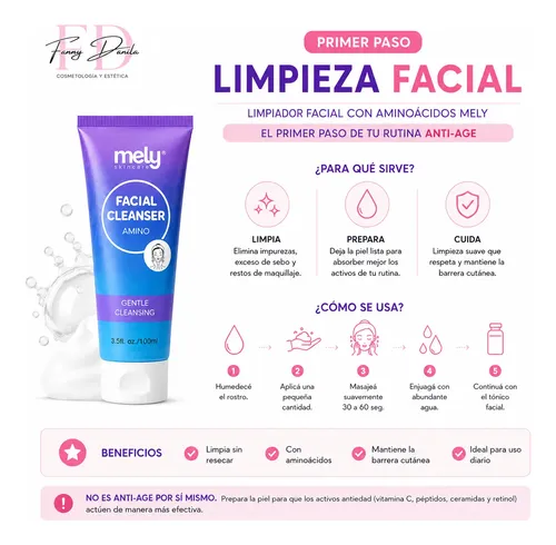 Kit Skincare Anti-age Completo Mely