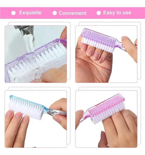 Wzy- O Cepillo Uñas 15 Piezas For Limpiar Y Exfoliar Las A .