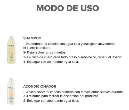 Combo Shampoo + Acondicionador Aveno Andromaco C