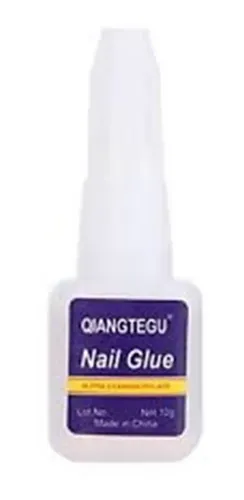 2 Pegamentos Con Pincel Uñas Postizas Tips Ydnis Maquillaje