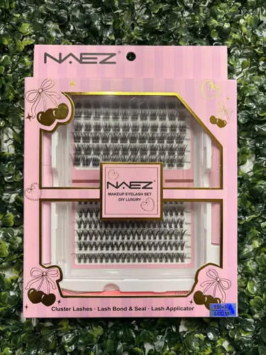 Kit Pestañas Postizas Naez Con Pegamento Y Aplicad