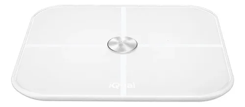 Balanza digital iQual S20 transparente, hasta 180 kg
