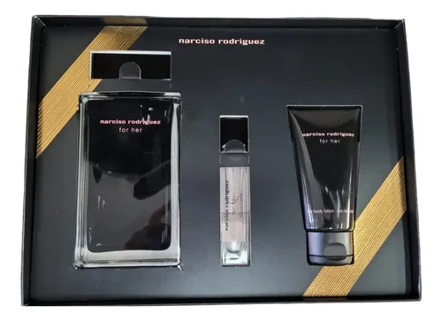 Narciso Rodriguez For Her Eau De Toilette Mujer Floral 100ml + 10ml + Loción 50ml