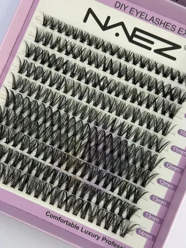 Pestañas Postizas Naez 40p 0.07d Mix Extension Diy Lashes