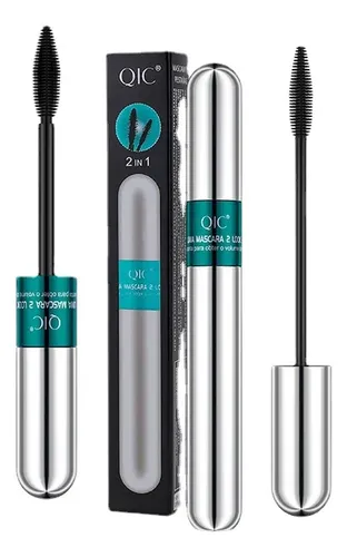 .zd Qic Máscara 4d Rizada Larga Volumen 2 En 1 Agua .jh