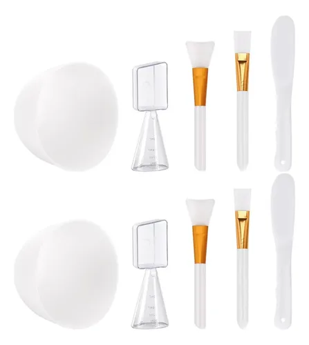 Juego De Tazones Y Herramientas Para Mascarilla Tecbeauty