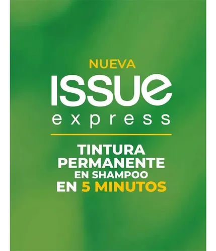 Pack Tintura Shampoo Issue Express 5 Minutos Castaño Claro