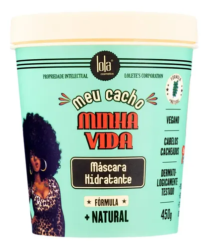 Lola Meu Cacho Minha Vida Mascara Hidratante Rulos 450 Grs