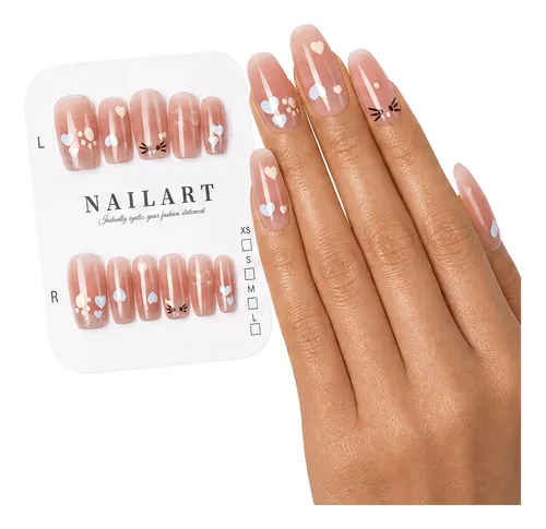 Pegatinas Para Uñas 72pzs Eliminación Sin Dolor