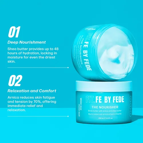 Manteca Corporal Fit.fe By Fede The Nourisher Árnica Y Karit