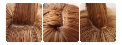 Tendencia Peluca Castaña Media Larga For Mujer ..