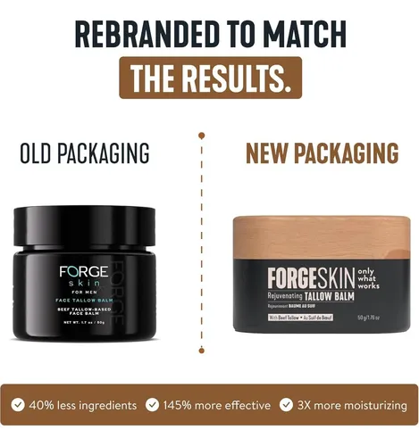 Cuidado Facial Forge Skin Tallow Balm 3×1.7oz
