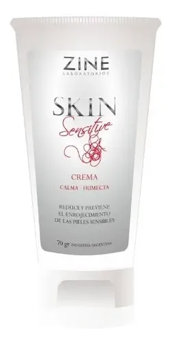 Crema Skin Sensitive Calma Humecta Piel Seca 70ml Zine Momento De Aplicación Día/noche