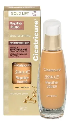 Cicatricure Maquillaje Líquido Gold Lift Medium 02 30 Ml