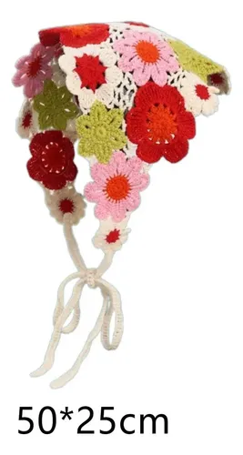 Diadema De Ganchillo Para El Cabello Accesorios Estilo C