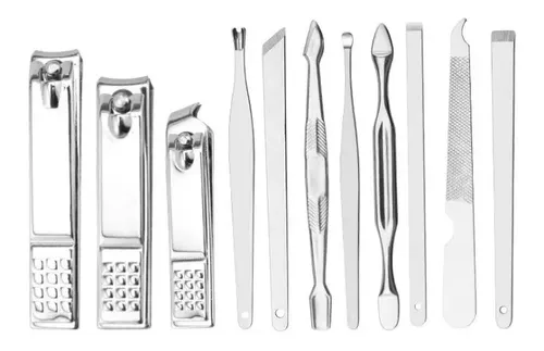 Set Manicura Pedicura Univex 20 Piezas con Estuche y Accesorios