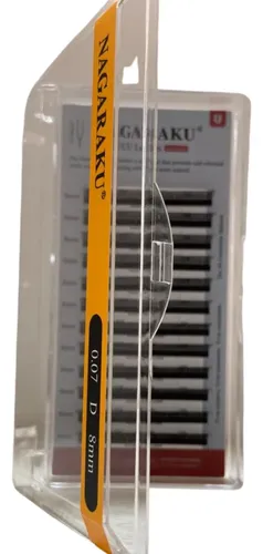 Kit Nagaraku Pestañas Tecnológicas 2d Uu 0.07 Largos 08 Al 10 Mm