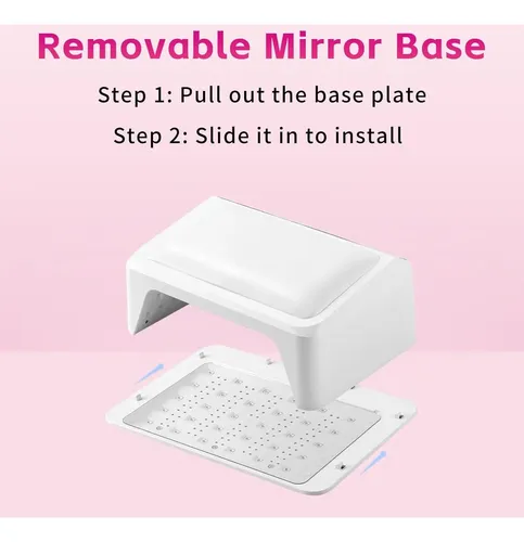 Lámpara De Uñas Uv/led Missshine 72w Con 66 Perlas Y