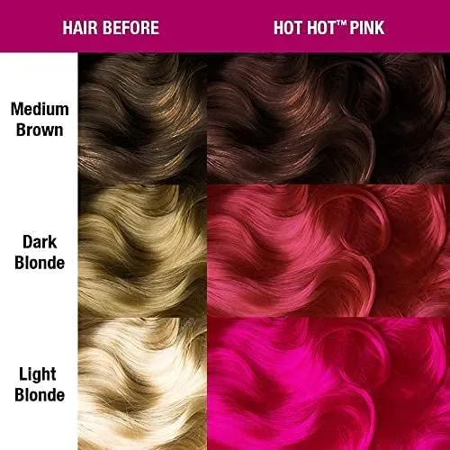 Tinte De Pelo Manic Panic Hot Pink Semipermanente 118 Ml