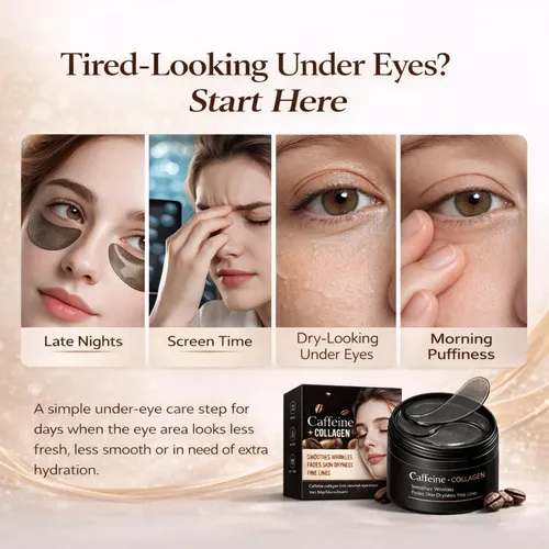 2026  Parches Oculares Con Cafeína Para Ojeras E Hinchazón