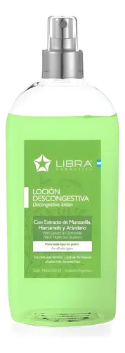 Loción Descongestiva X 500ml Libra Cosmetica