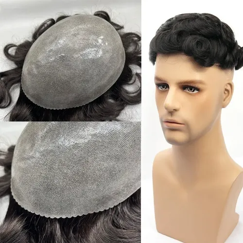 Prótesis Capilar Hombre Nudos 0.06-0.08mm Full Skin