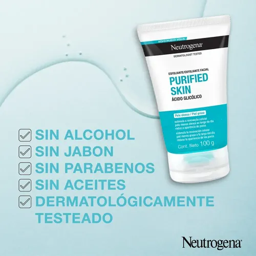Neutrogena Purified Skin Gel Exfoliante 100gr