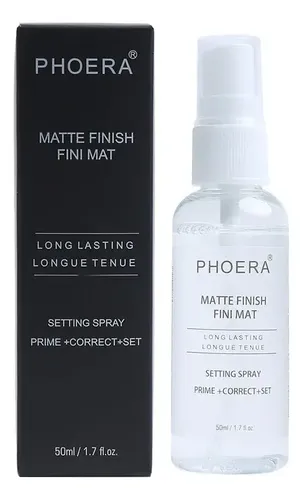 Spray Fijador Xl24hs Primer Maquillaje Efecto Mate Importado