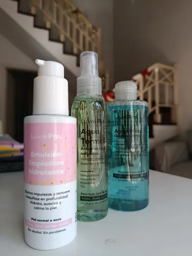 Kit Facial De Limpieza Para Piel Sensible Luvre