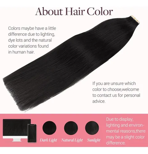 Extensiones De Cabello Con Cinta Remy Goo Goo 20 In 50 G