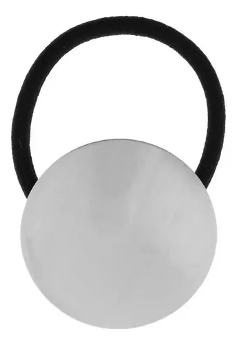 Cabellero Elástico Accesorios Para Peinado Plata 1