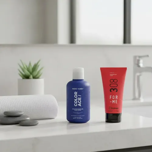 Shampoo Color Age rizos curly + Framesi 308 Kit RULOS