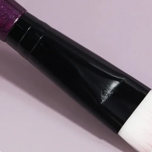 Set 20 Piezas Pinceles De Maquillaje Profesional Violeta