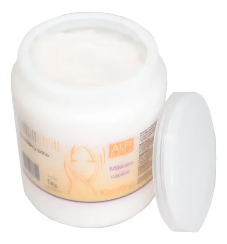 Mascara Alfi Nova Keratina Nutrición Brillo 1kg Anti Frizz