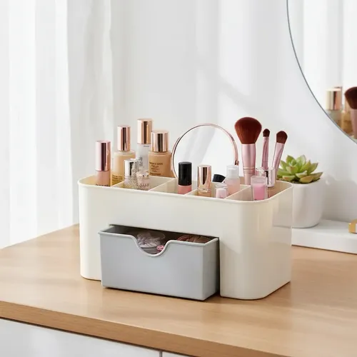 Organizador Oh My Shop Maquillaje Cajón 7 Compartimientos Multifunción