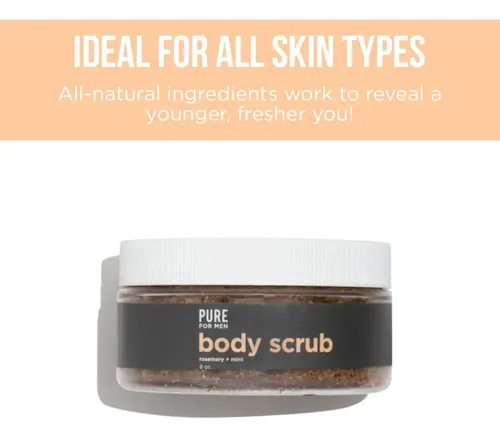 Exfoliante Facial Y Corporal Puro Para Hombre Stay Ready 240
