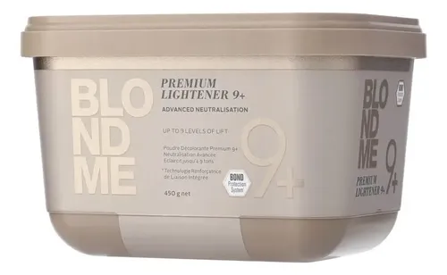 Polvo blanqueador Schwarzkopf Professional Blondme Bond Reforcing Premium de 9 tonos