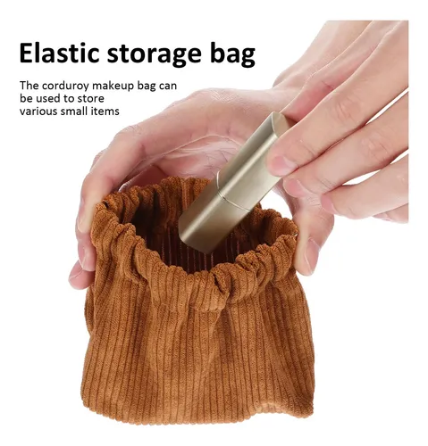 6 Bolsas De Pana, Bolsa De Pana For Maquillaje Y Lápiz 2026